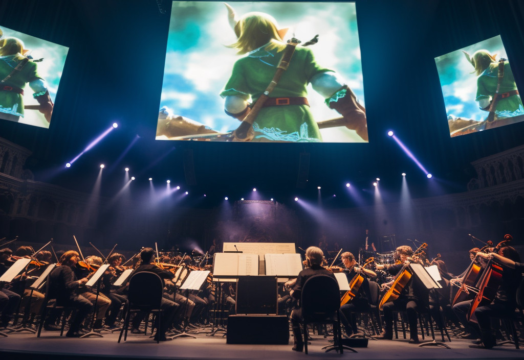 The music from the Legend of Zelda at Wembley Arena with RPCO